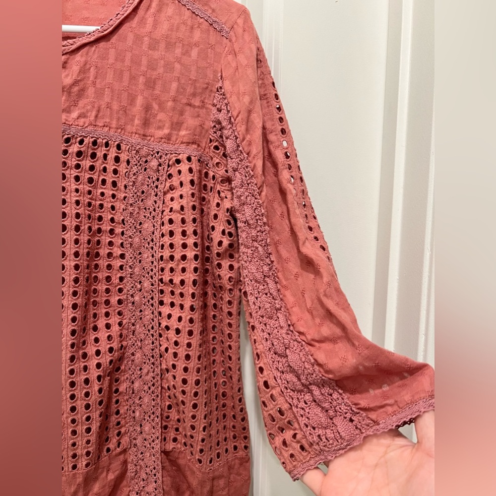 SUNDANCE Popover Blouse - Picture 3 of 4